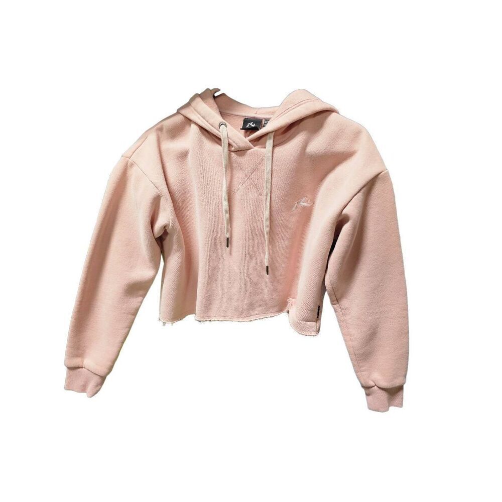 Rusty Women's Baller Hooded Fleece Hoodie Shell Pink Medium